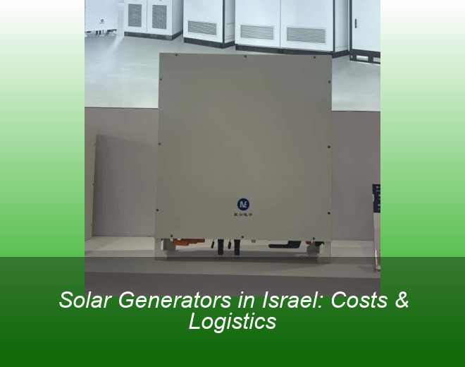 Solar Generators in Israel: Costs & Logistics